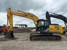 2022 KOBELCO SK210LC-11 HYDRAULIC EXCAVATOR SN:17010285 powered by diesel engine, equipped with Cab,