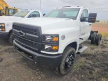NEW UNUSED 2024 CHEVY 5500 CAB & CHASSIS vn:410790 powered by V8 5.2L turbo diesel engine, equipped