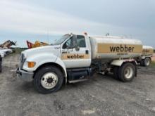 2015 FORD F750 WATER TRUCK VN:3FRNF7FA9FV730361 powered by Cummins diesel engine, equipped with