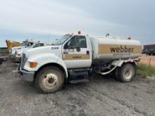2015 FORD F750 WATER TRUCK VN:3FRNF7FA0FV730359 powered by diesel engine, equipped with manual