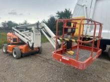 2015 SNORKEL A46JE ELECTRIC BOOM LIFT SN:A46JE-04-000127 electric powered, equipped with 46ft.