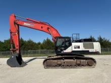 2019 LINKBELT 490X4 HYDRAULIC EXCAVATOR SN:LBX490Q7NJHEX1204 powered by diesel engine, equipped with