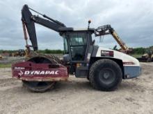 2020 DYNAPAC CA3500D VIBRATORY ROLLER SN:10000168TLA026408 powered by diesel engine, equipped with
