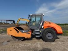2020 HAMM H11I VIBRATORY ROLLER SN:WGH0H235CHAA02168 powered by diesel engine, equipped with EROPS,