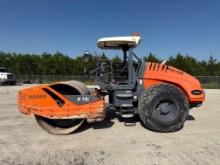 2018 HAMM H10I VIBRATORY ROLLER SN:H2350721 powered by diesel engine, equipped with OROPS, 84in.