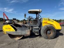2019 WACKER RC110 VIBRATORY ROLLER SN:WNCR1101LHAA00259 powered by diesel engine, equipped with