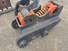 UNUSED TEFRA HYDRAULIC QUICK COUPLER EXCAVATOR ATTACHMENT