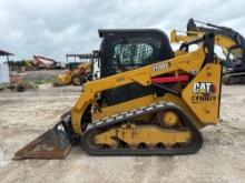 2021 CAT 259D3 RUBBER TRACKED SKID STEER SN:CW911079 powered by Cat diesel engine, equipped with