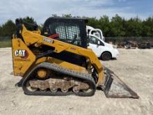 2020 CAT 259D RUBBER TRACKED SKID STEER SN:CW904835 powered by Cat diesel engine, equipped with