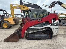 2020 TAKEUCHI TL10V2-CR RUBBER TRACKED SKID STEER SN:410003568 powered by diesel engine, equipped