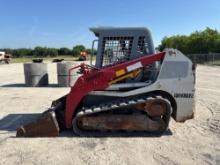 2016 TAKEUCHI TL8W RUBBER TRACKED SKID STEER SN:200803709 powered by diesel engine, equipped with