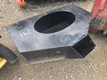 NEW CONCRETE PLACEMENT BUCKET MINI TRACK LOADER ATTACHMENT