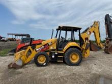 2021 CAT 416 TRACTOR LOADER BACKHOE SN:H8P00605 4x4, powered by Cat diesel engine, equipped with