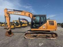 2017 CASE CX130D HYDRAULIC EXCAVATOR SN:NGS7D1244 powered by diesel engine, equipped with Cab, air,