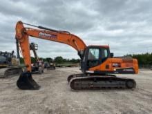 2021 DOOSAN DX225LC HYDRAULIC EXCAVATOR SN:DHKCEBADHM0008449 powered by diesel engine, equipped with
