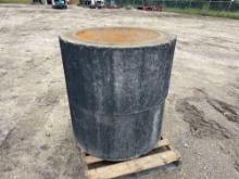 SOLID LOW PROFILE TIRES AND RIMSRUBBER TIRED LOADER ATTACHMENT