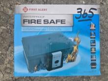 NEW FIRST ALERT 2013F .17 CU FT FIRE AND WATER PROOF SAFE NEW SUPPORT EQUIPMENT