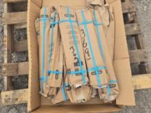 NEW ASSORTED MOWER BLADES - 60 PCS - TORO, JOHN DEERE, EXMARK, HUSTLER -'036577636380-