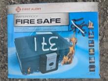 NEW FIRST ALERT 2013F .17 CU FT FIRE AND WATER PROOF SAFE NEW SUPPORT EQUIPMENT