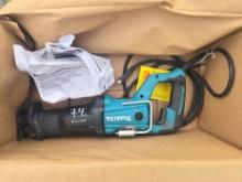 NEW MAKITA CORDED RECIPROCATING SAW - JR3051T- 1 YR FACTORY WARRANTY-RECON NEW SUPPORT EQUIPMENT
