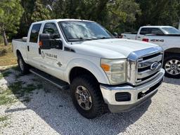 2011 FORD F250XLT PICKUP TRUCK VN:1FT7W2BT5BEC23852 4x4, powered by Powerstroke diesel engine,