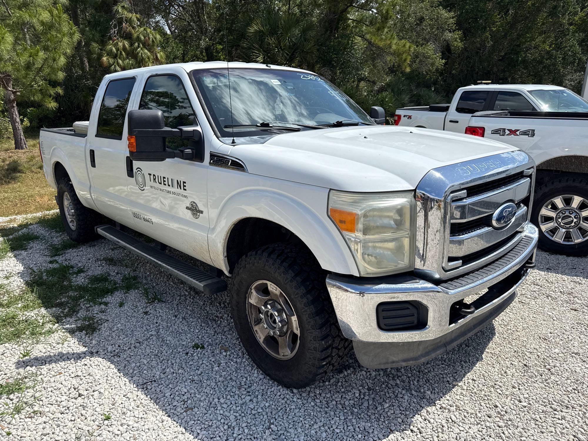 2011 FORD F250XLT PICKUP TRUCK VN:1FT7W2BT5BEC23852 4x4, powered by Powerstroke diesel engine,