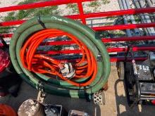 (2) 2IN. SUCTION HOSES and 1IN. POND PUMP