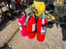 (2) FIRE EXTINGUISHER