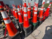 (25) SAFETY CONE