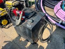 50 GALLON TRANSFER TANK WITH PUMP