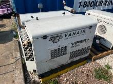 VANAIR VIPER DIESEL AIR COMPRESSOR SN: 6F0131, powered by 24.8 HP Kubota diesel engine, equipped
