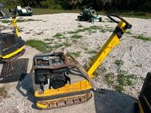 WACKER BPU5545 PLATE COMPACTOR SN: M-825, powered by Honda GX390 engine