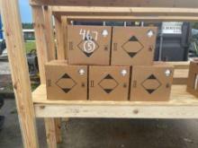 (5) CASES RUST-OLEUM WHITE MARKING PAINT
