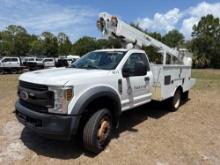 2019 FORD F450XL BUCKET TRUCK VN:1FDUF4GY6KDA08212 powered by 6.8L gas engine, equipped with