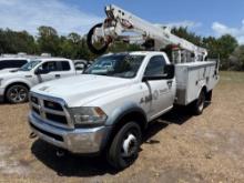 2016 RAM 5500 BUCKET TRUCK VN:3C7WRNAL0GG282140 4x4, powered by Cummins Turbo diesel engine,