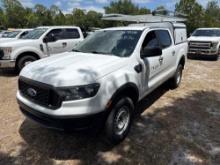 2021 FORD RANGER PICKUP TRUCK VN:1FTER4EHXMLD98355 powered by 2.3L gas engine, equipped with