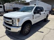 2019 FORD F250XLT PICKUP TRUCK VN:1FT7W2B66KEE55208 4x4, powered by 6.2L gas engien, equipped with