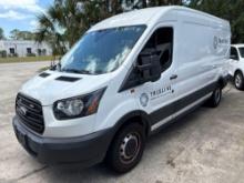 2018 FORD TRANSIT T250 VAN VN:1FTYR2CM4KKB53409 powered by 3.7L gas engine, equipped with automatic