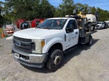 2017 FORD F550XL VACUUM TRUCK VN:1FDUF5HYXHEB37741 powered by 6.8L gas engine, equipped with