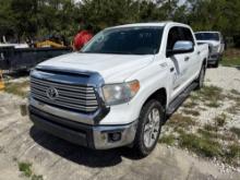 2016 TOYOTA TUNDRA PICKUP TRUCK VN:5TFHW5F14GX579073 4x4, powered by 5.7L V8 gas engine, equipped