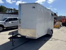 2022 QUALITY 7FT. X 12FT. CARGO TRAILER VN:50ZBE1214NN031309 equipped with 7ft. X 12ft. Enclosed