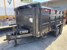 2021 EAST TEXAS D83-14T7-48S DUMP TRAILER VN:22727 equipped with 14ft. X 84in. Wide x 4ft. High,