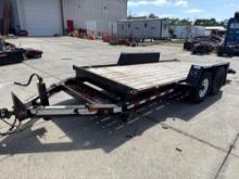 2010 TOWMASTER 16FT. TAGALONG TRAILER VN:4KNTT1628AL160153 equipped with 16ft. X 82in. Tilt wood