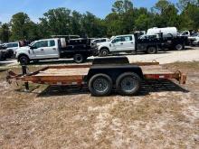 2004 SUPERLINE 5880 TAGALONG TRAILER VN:283078 equipped with 16ft. Deck, ST235/80R16 tires, tandem