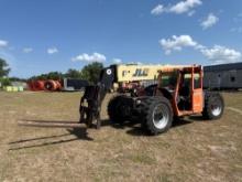 2013 JLG G9-43A TELESCOPIC FORKLIFT SN:0160051233 powered by diesel engine, equipped with OROPS,