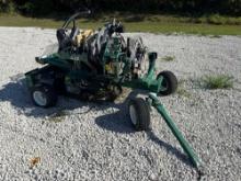 MCELROY TRACSTAR PITBULL 412 FUSION MACHINE SN:C80291 powered by Kohler gas engine, equipped with