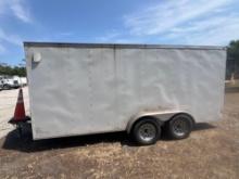 2020 FAST CARGO 7x16 ENCLOSED CARGO TRAILER VN:N/A, equipped with side door, rear ramp door, tandem