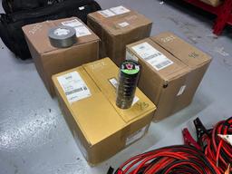 (4) BOXES OF DUCT & ELECTRICAL TAPE SUPPORT EQUIPMENT