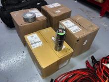 (4) BOXES OF DUCT & ELECTRICAL TAPE SUPPORT EQUIPMENT
