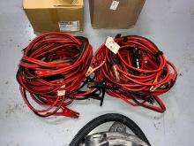 (10) SETS OF BOOSTER CABLES SUPPORT EQUIPMENT